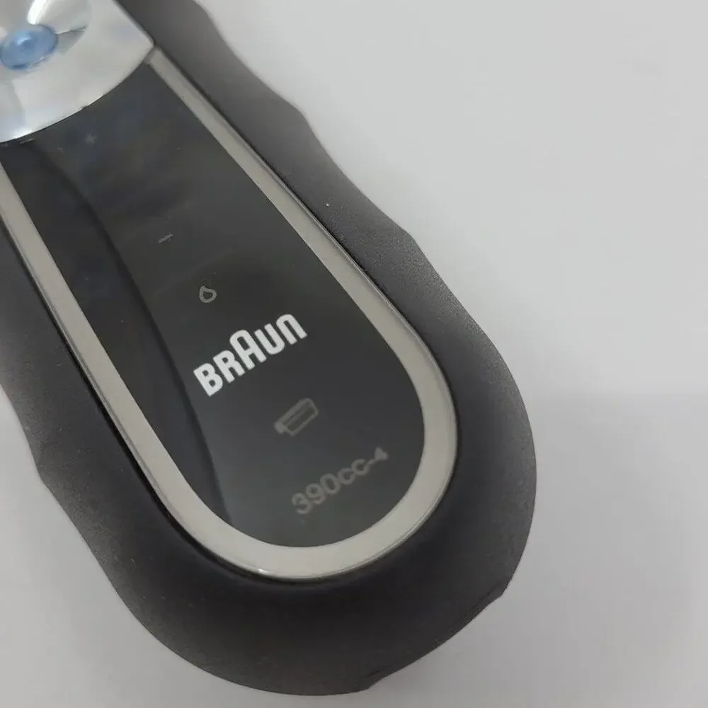 Braun Series 3 390cc-4 Cordless Rechargeable Mens Self-Cleaning Electric Shaver